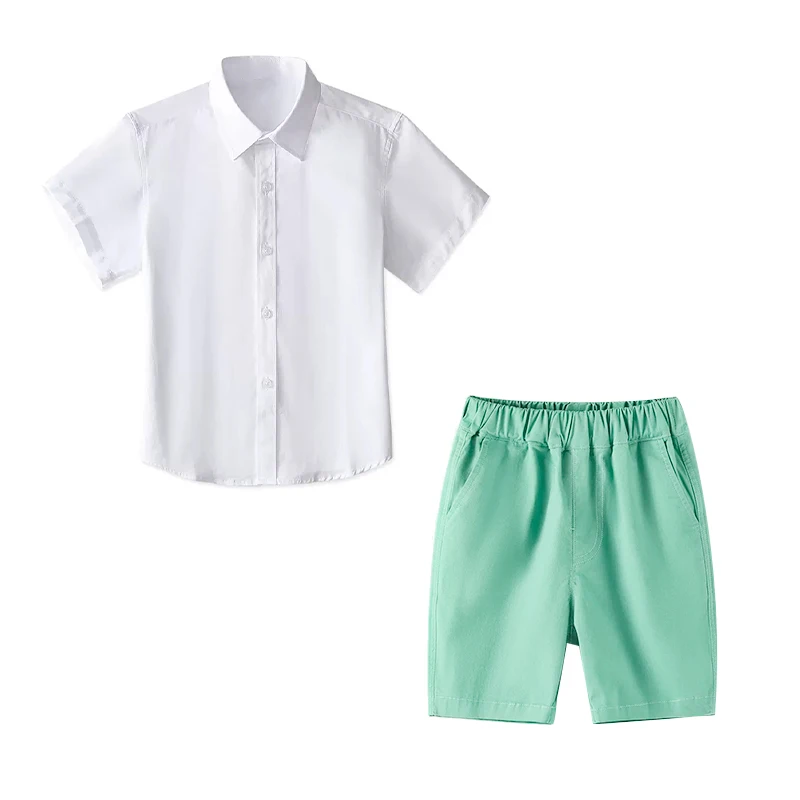 

NIGO Children's Short Sleeve Shirt Shorts Casual Suit #nigo33395