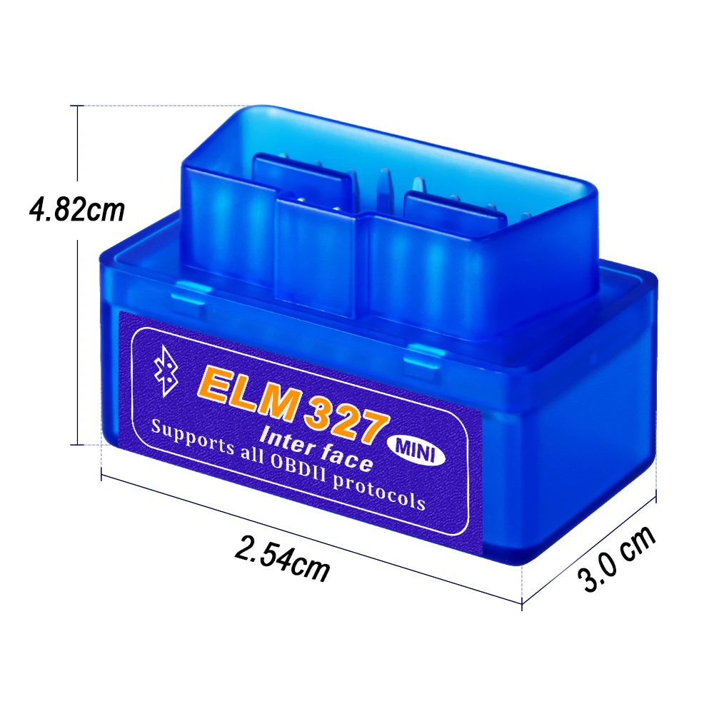 Bluetooth ELM327 2022 новейший Versio V1.5 Автомобильный сканер OBD считыватель кодов инструмент