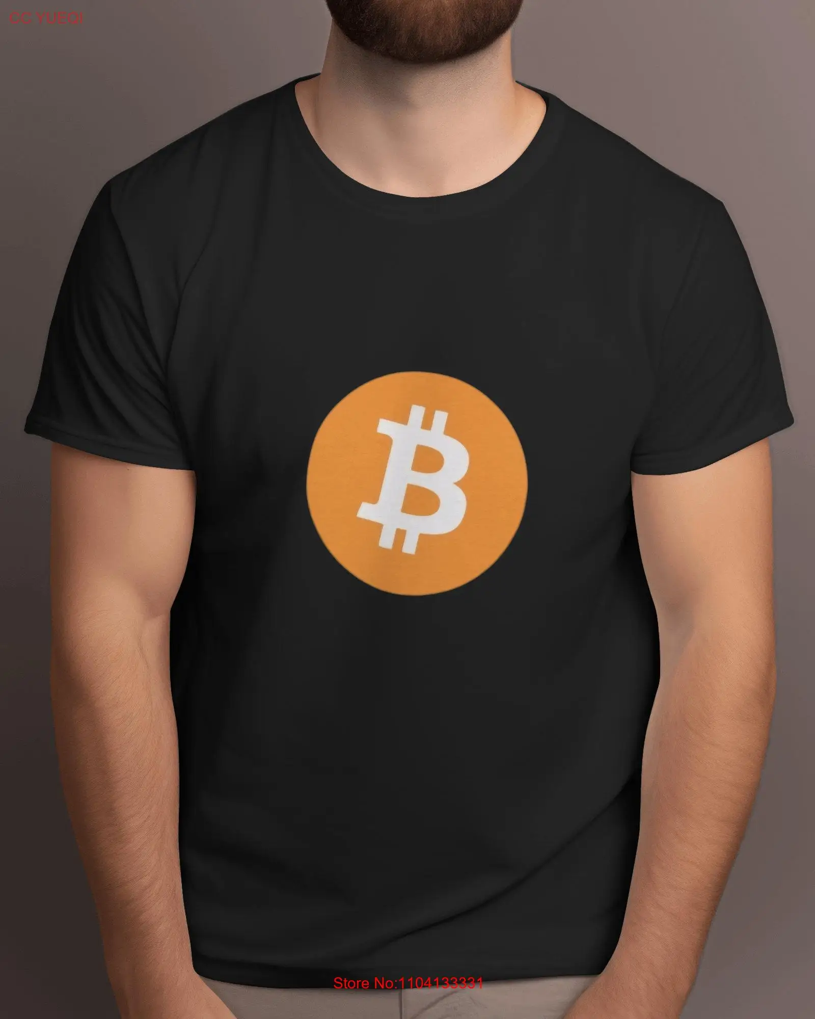 Футболка с логотипом биткойнов идеальные любители криптовалюты одежда Король