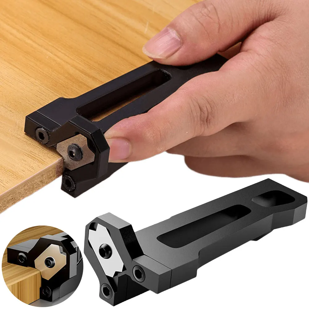 Деревообрабатывающий кромкообрезной станок строгальный мебельная бритва из