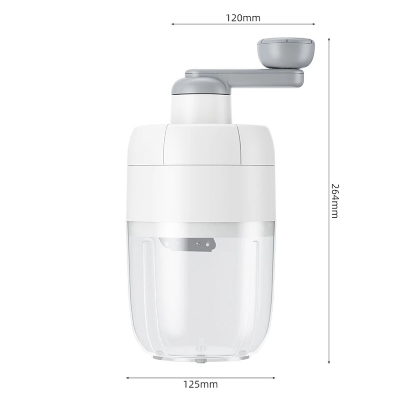 Машина для бритья льда домашняя Небольшая Ручная дробилка ручной встряхивание и