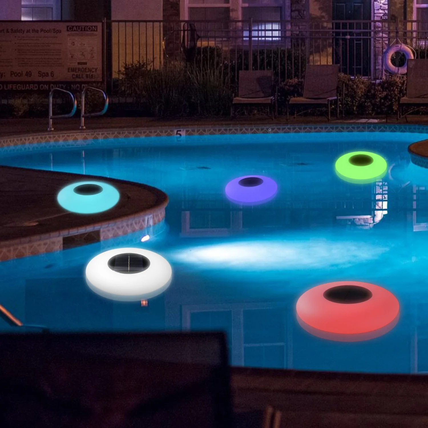 

2022 Waterproof Outdoor Solar Led Lights Boondoggle Lamp Pool Light Waterproof Outdoor Lawn Lamp Garden lights solar lights