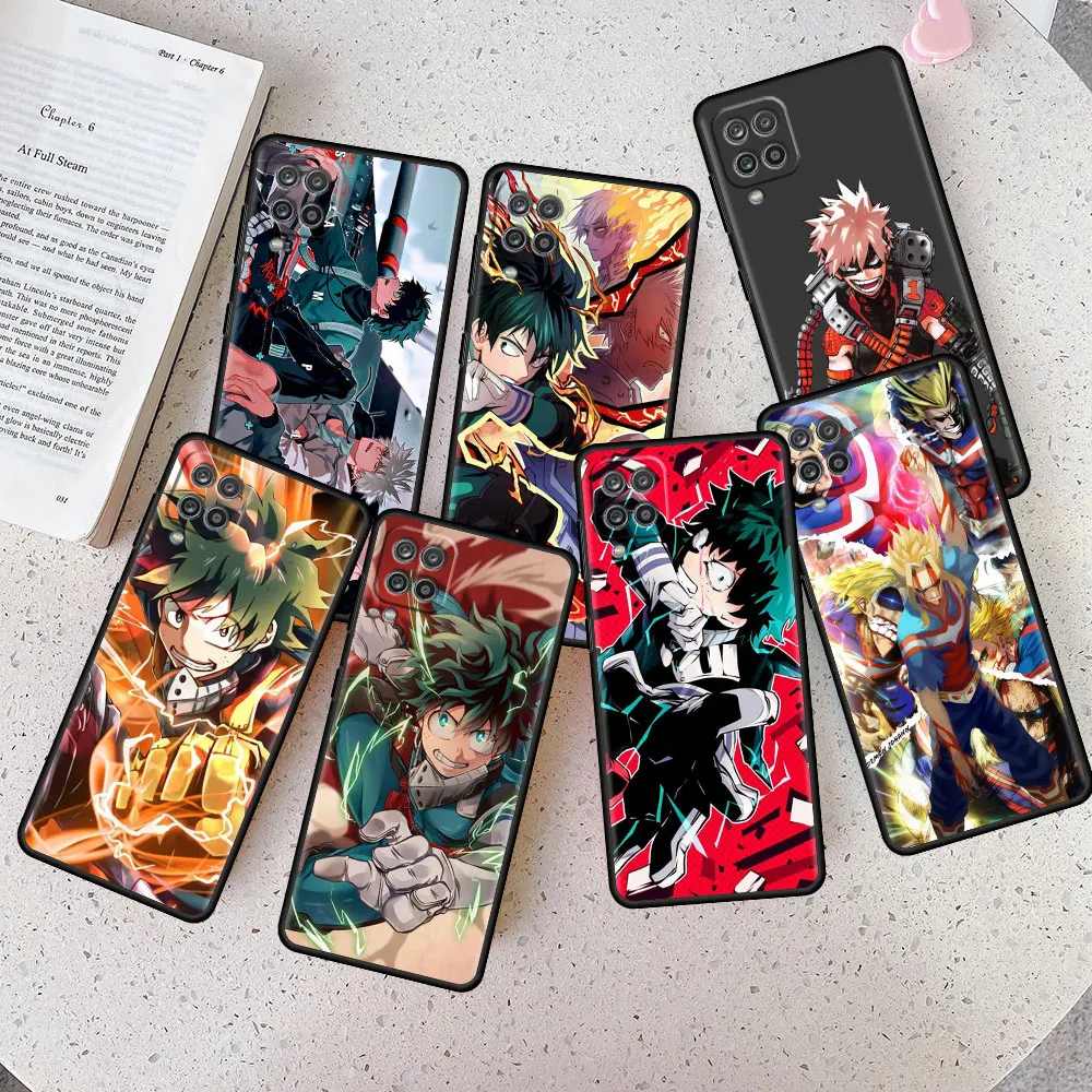

Thin Anime My Hero Academia Case Coque for Samsung Galaxy A71 A02s A21s A51 A12 A31 A22 A02 A23 5G A01 A03Core Silicone Cell