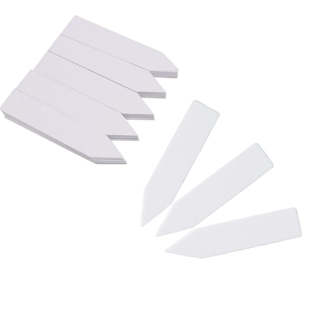 

100 Pcs Labels Plastic 5*1cm Plant Labeling Marker Supplies Waterproof UV Resistant Garden Plants Tags Accessories