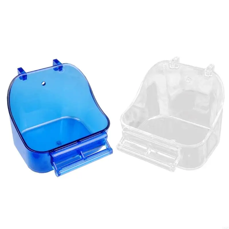 G92C Bird Bant Box Parakeet в клетке для купания птиц с стоящим оратом маленьких Канарские