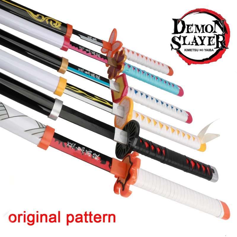 

Kimetsu no Yaiba Original Anime Katana Cosplay Weapon Demon Slayer Sword Zenitsu Kyoujurou Tanjiro Swords