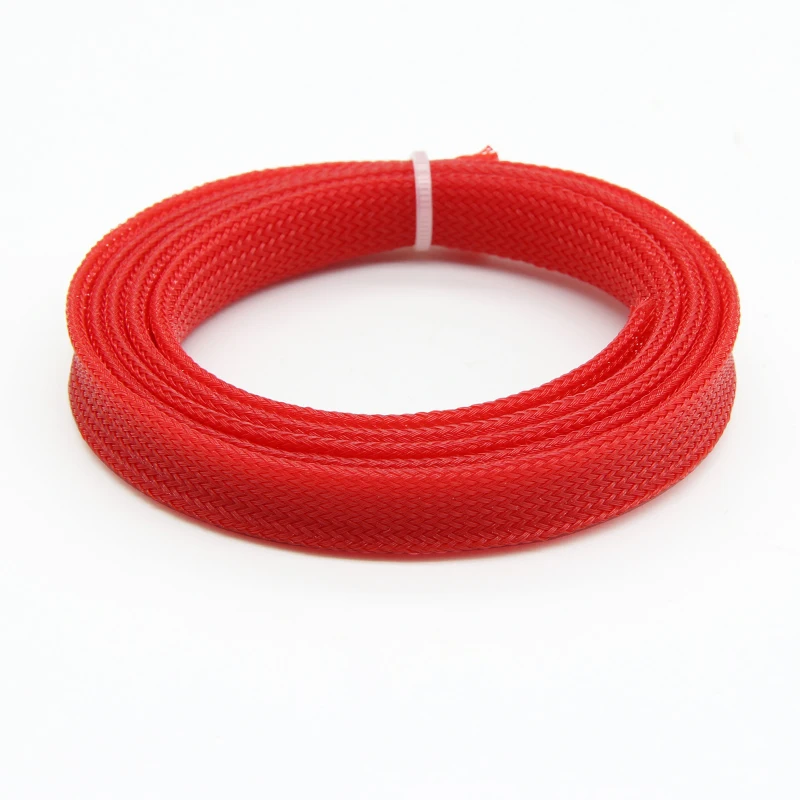 

10 метров 2 ~ 40 мм кабельный рукав ПЭТ плетеный расширяемый провод изолированный нейлон высокой плотности плотный защитный жгут