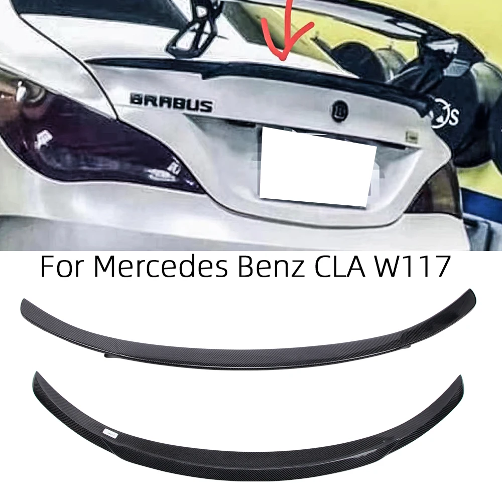 

Задний спойлер из углеродного волокна для Mercedes-Benz CLA W117 C117 Babos 2014-2020
