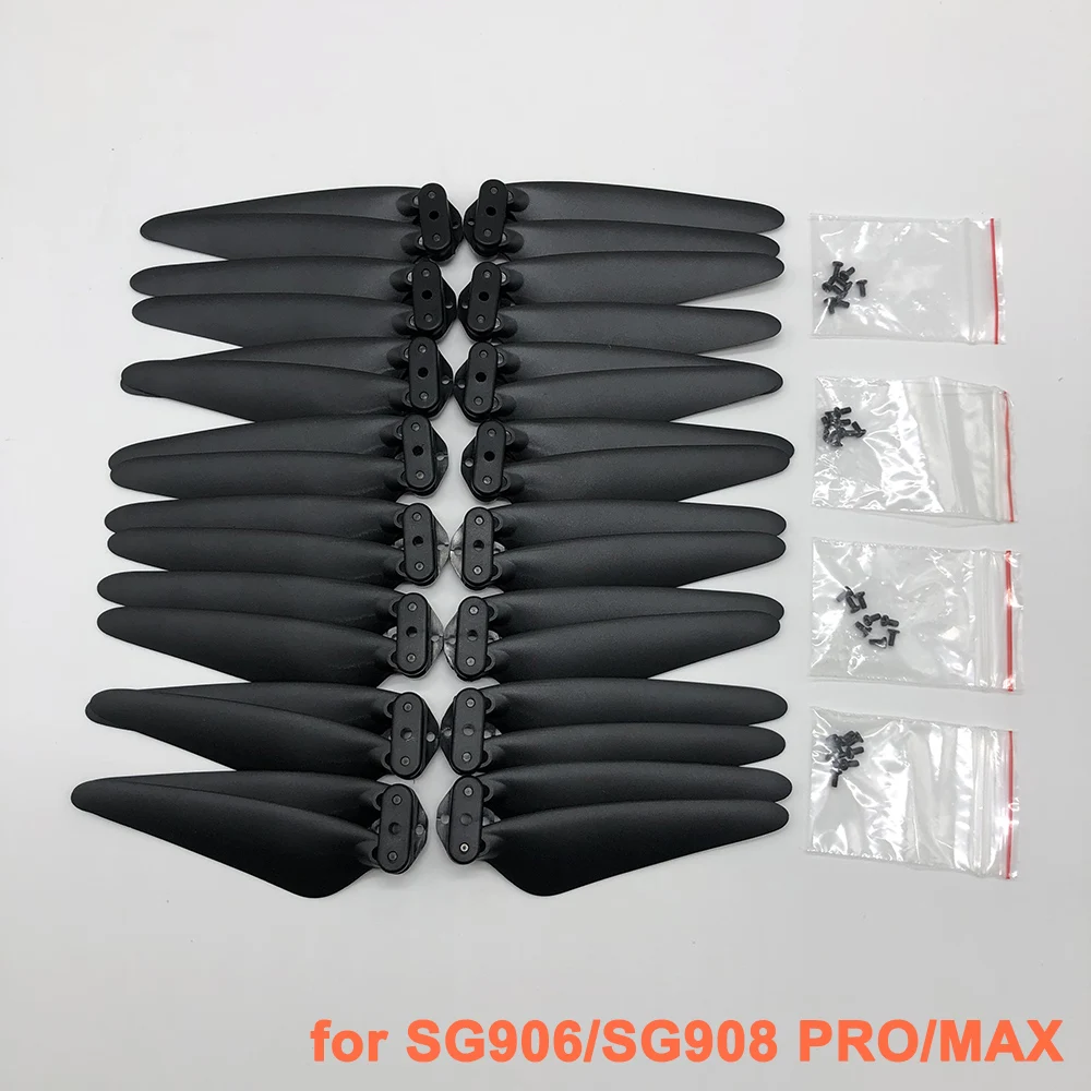 Лопасти пропеллера 8/16/24 шт., запасные части для дрона SG906 PRO/MAX SG908 PRO SG908MAX, цвет кленового листа