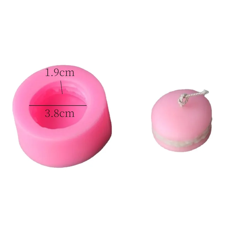 Силиконовая 3D форма для макарон и свечей выпечки сделай сам украшение торта мыло