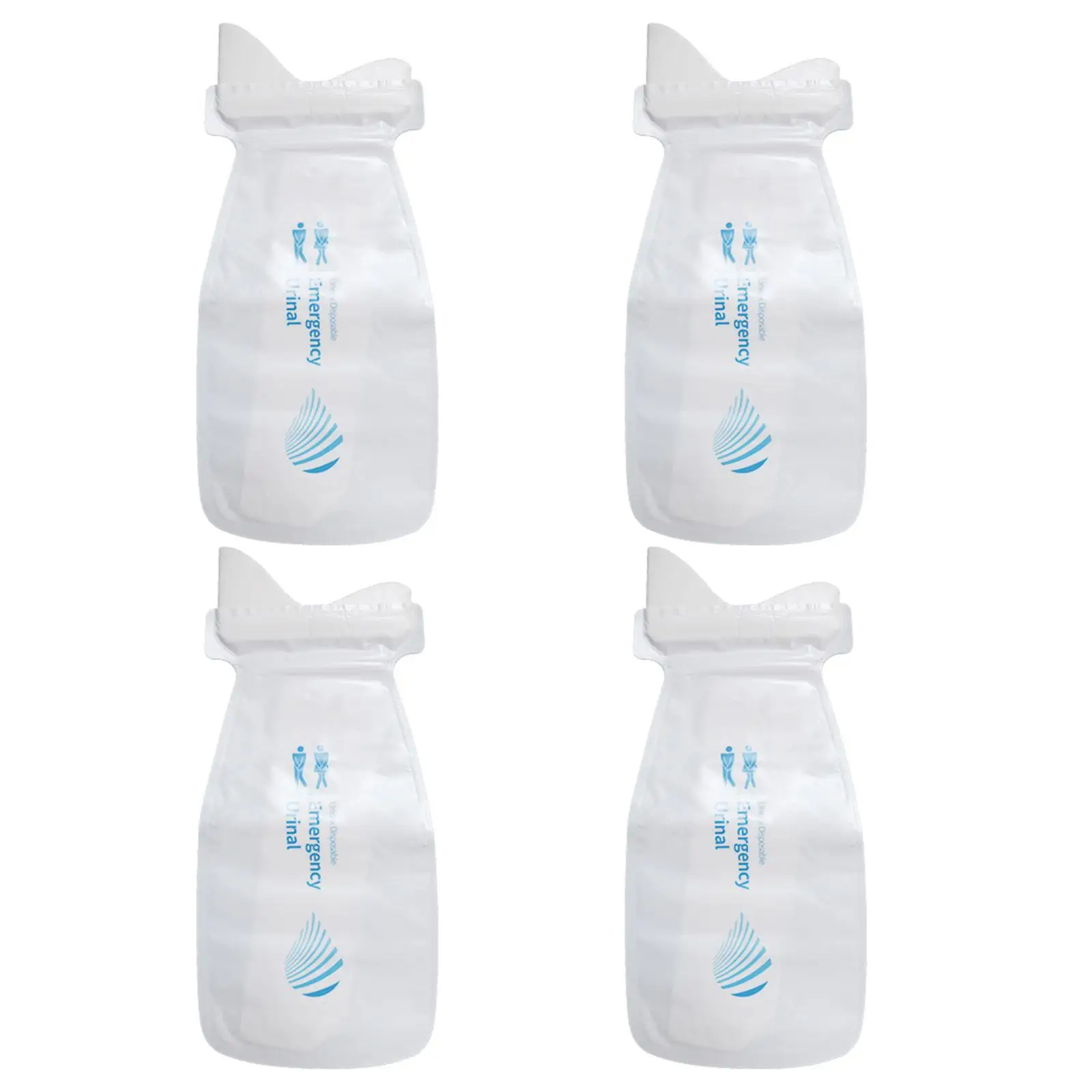 Одноразовые писсуары 4 шт. портативная туалет для мужчин и женщин мешки