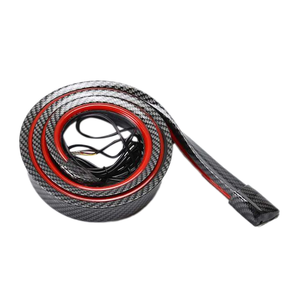 

Автомобильный задний спойлер из углеродного волокна светодиодный светильник в, 120 см