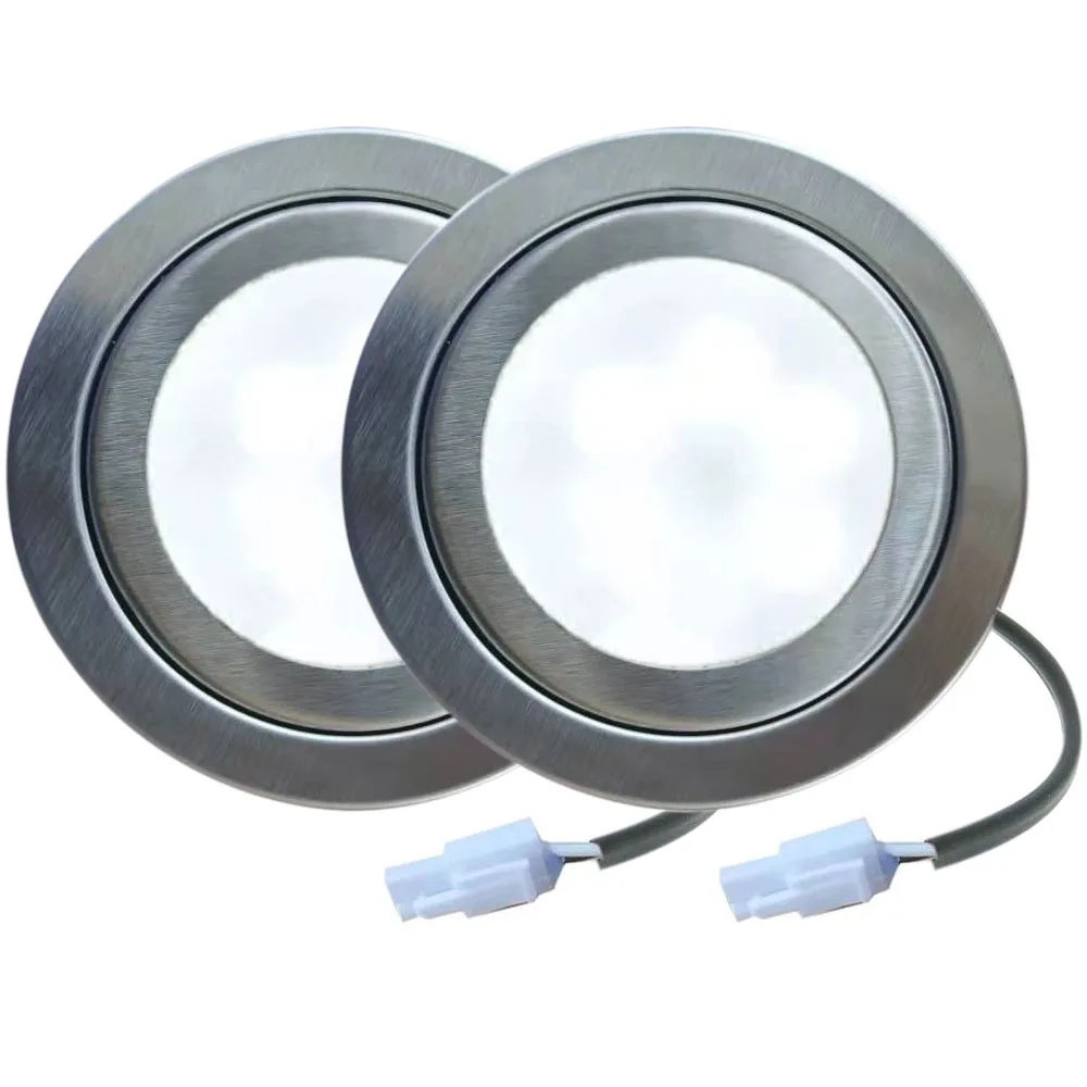 68mm Kitchen Hood Light Replacement 1.5W LED 12V DC for 55-60mm Hole =20W Halogen Bulb