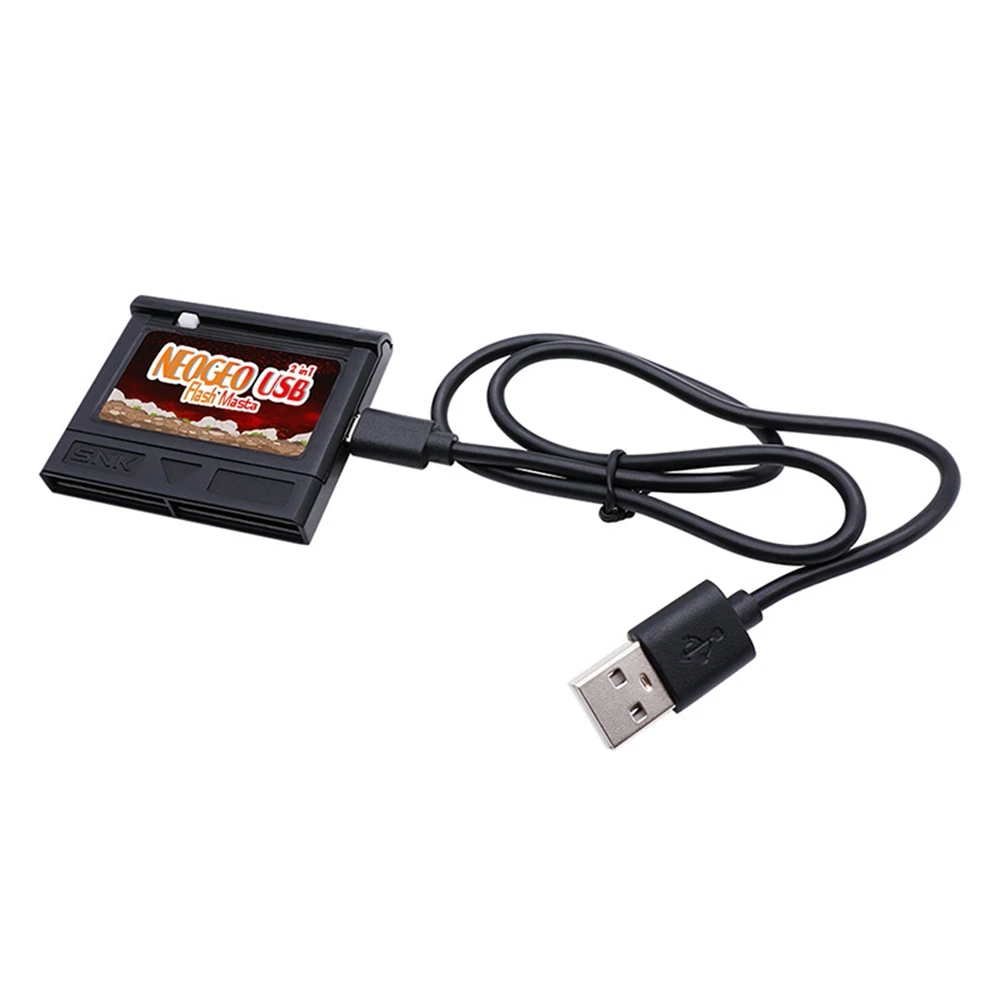 For NGP NGPC Burning Card for NEOGEO USB Flash Masta 2 in 1 Retro Game Accessories, Black