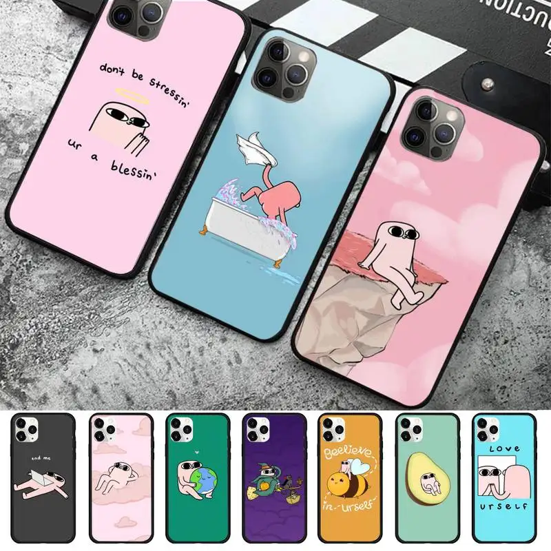 

MaiYaCa Big Eye Ketnipz Phone Case for iPhone 11 12 13 Mini Pro Max 8 7 6 6S Plus X 5 SE 2020 XR XS Funda Case