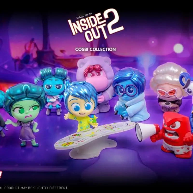 Фото В наличии аниме Inside Out 2, экшн-фигурка Joy Sadness Anger Disgust, Коллекционная фигурка, кукла, детский подарок на день рождения №1