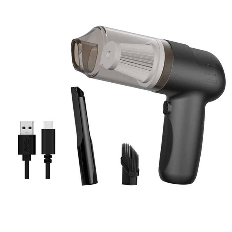 

12000PA Wireless Car Vacuum Cleaner For Car & Home Use Portable Cordless Mini High Suction Vacuum Cleaner