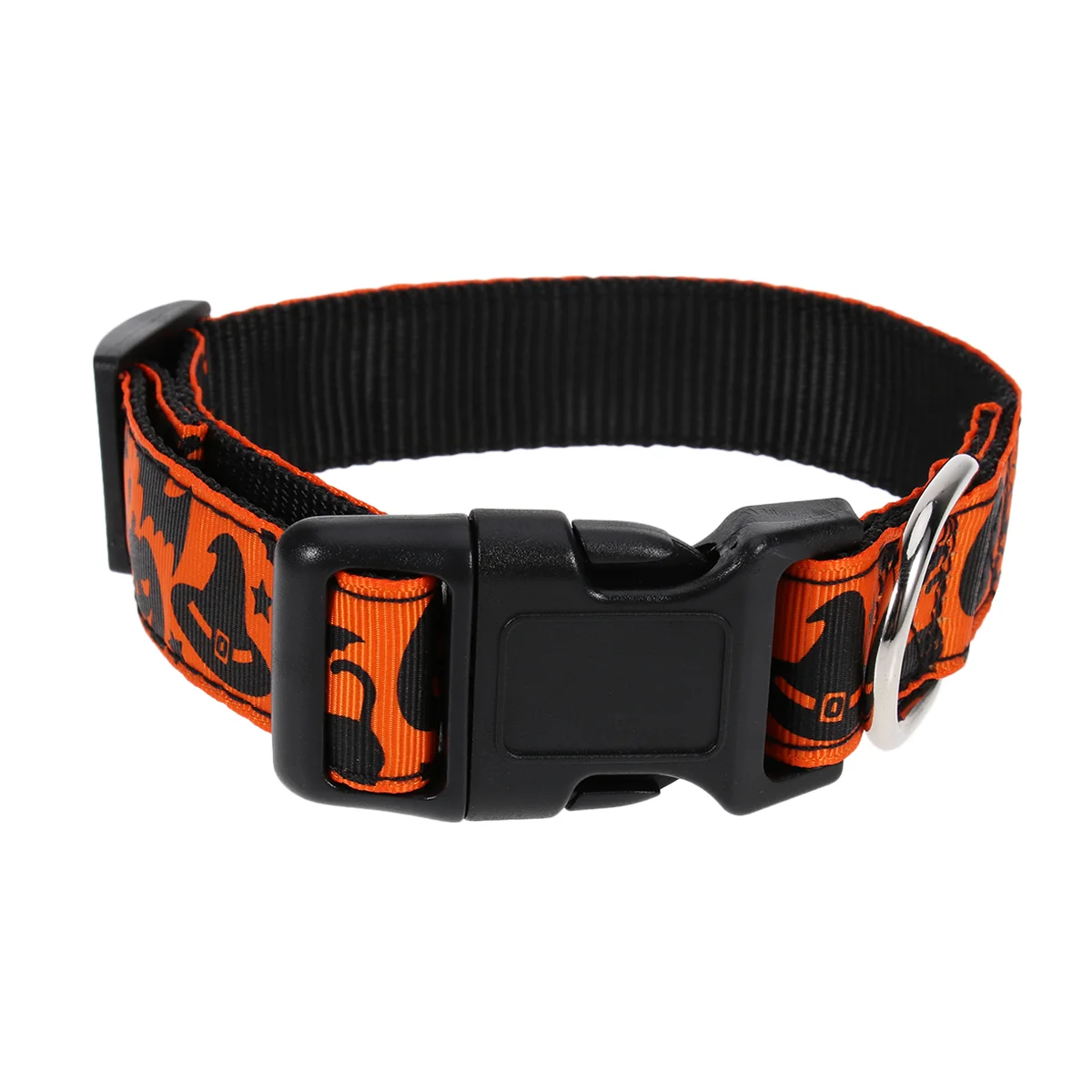 

1pc Collar Adjustable Nylon Pumpkin Hat Necklace Ring for Cat Puppy