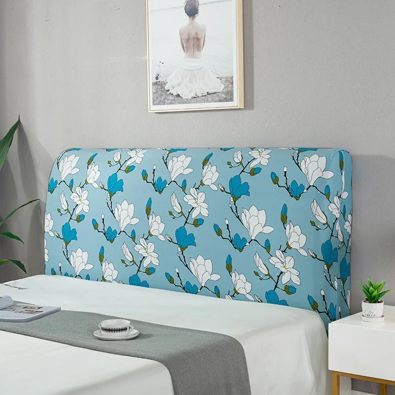 Геометрический чехол для кровати эластичное покрытие из спандекса моющееся