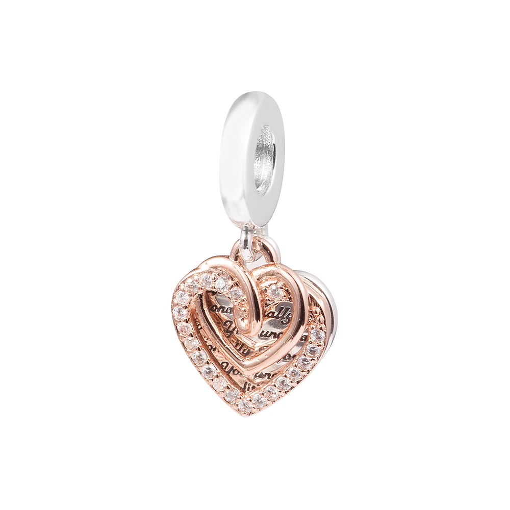 

Valentine's Day S925 Sterling Silver Beads High Quality 2022 Trend Woman Charm for Bracelets New Cheap Jewelry Pendant