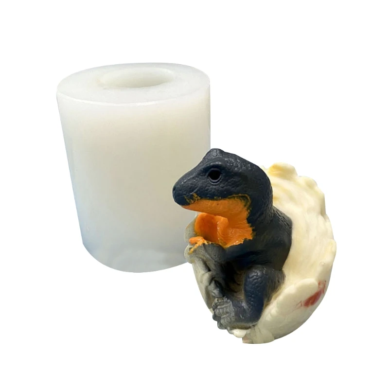 

Детские силиконовые формы в виде яйца в виде динозавра, форма в виде животного для мастики в виде новорожденного, силиконовая форма для конф...