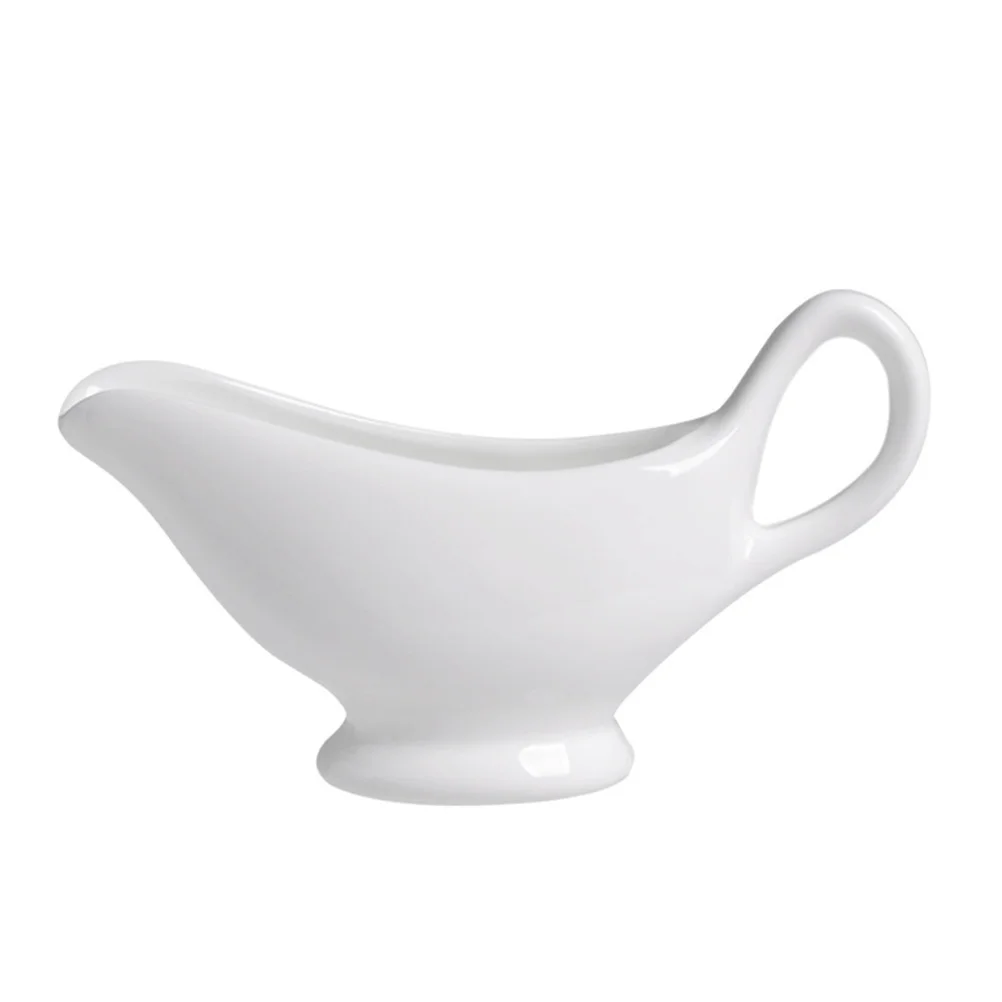 

Gravypitcher Sauce Jug Boat Pourer Creamer Syrup Cream Salad Dressing Dipping Frother Bowl Soy Honey Pouring Ceramic Shakercup