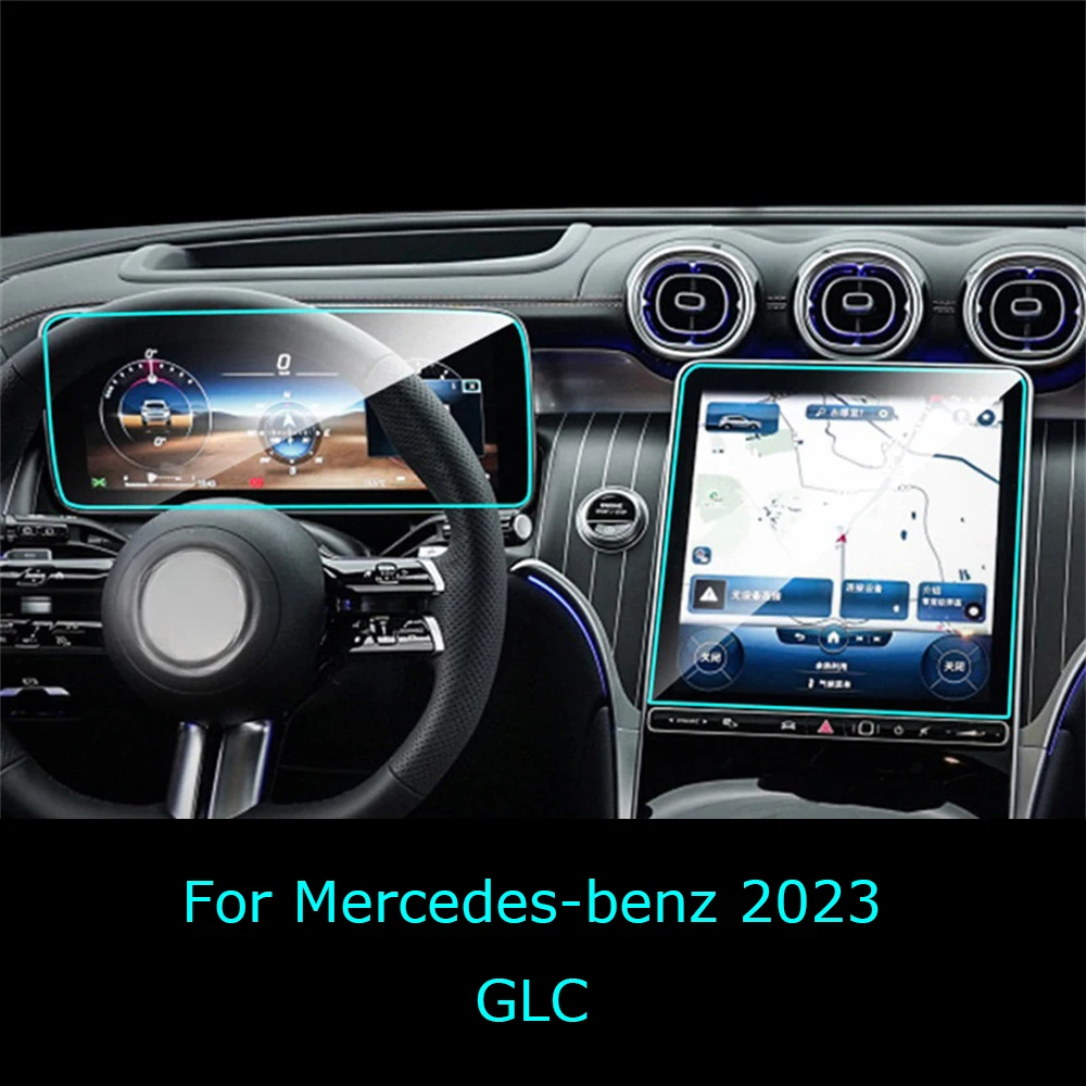 Для Mercedes-Benz 2023 GLC Автомобильный Центральный контроллер навигационная пленка
