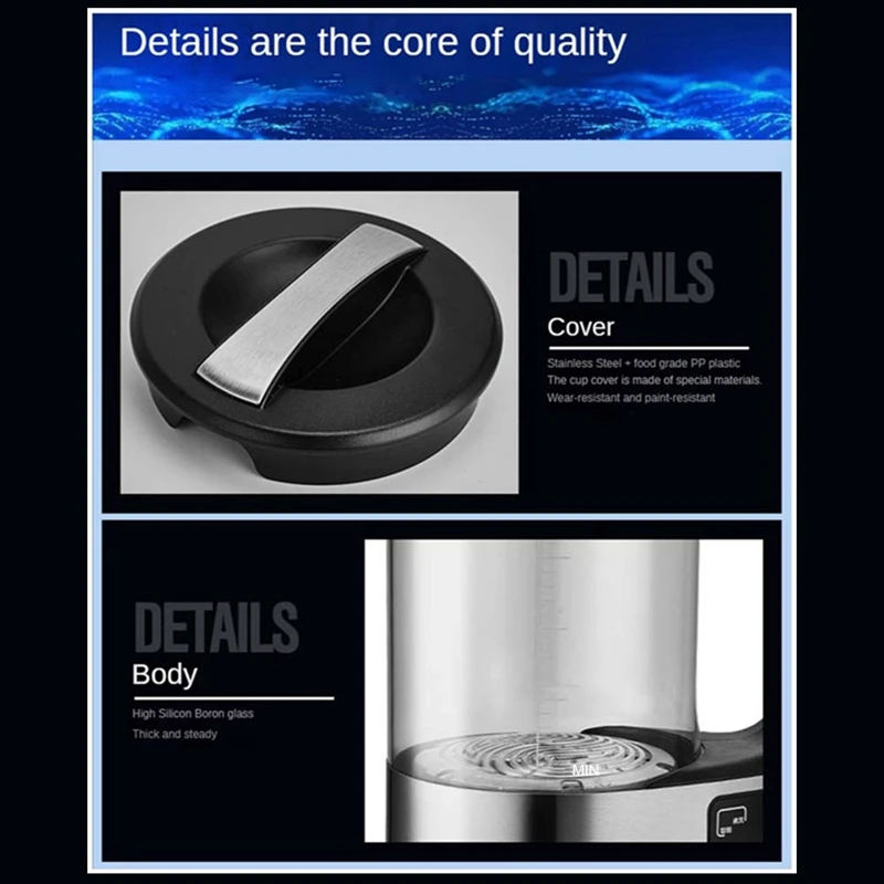 1 шт. электрическая машина для обогащения водородной воды емкость 2 л европейская