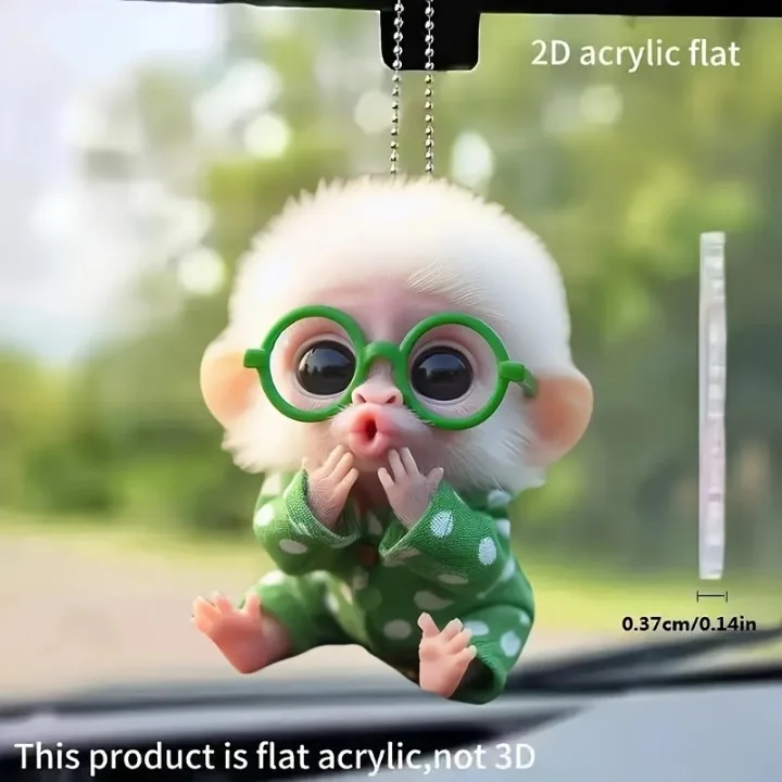 Оригинальный 2d Акриловый Брелок с подвеской в виде автомобиля