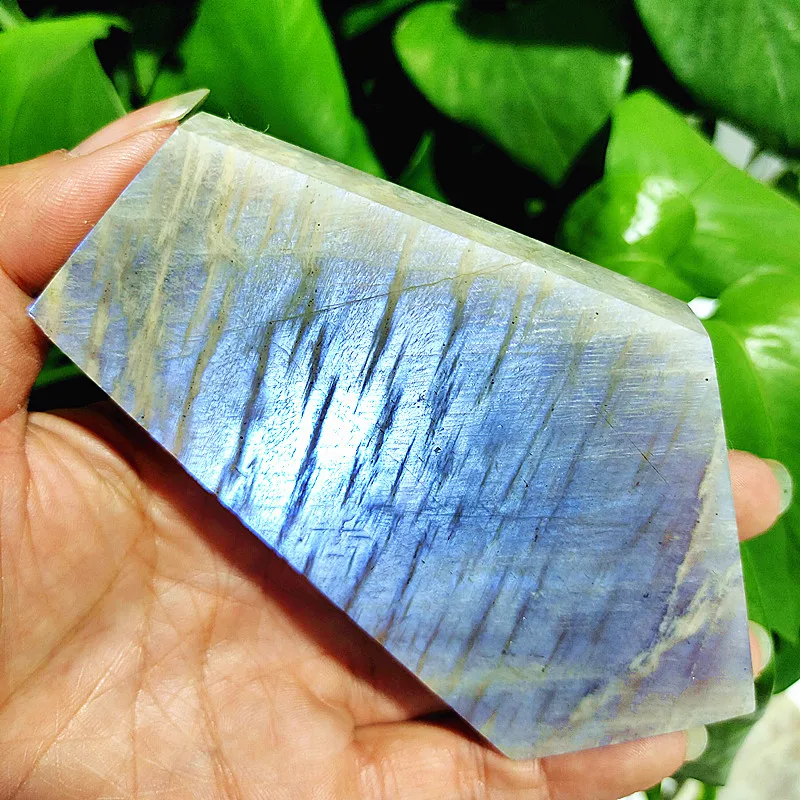 

5A+ Natural Blue Moonstone Crystals Chips Lrregular Stone Minerals Room Decor and Spiritual Meditation Gemstones Chakra Healing
