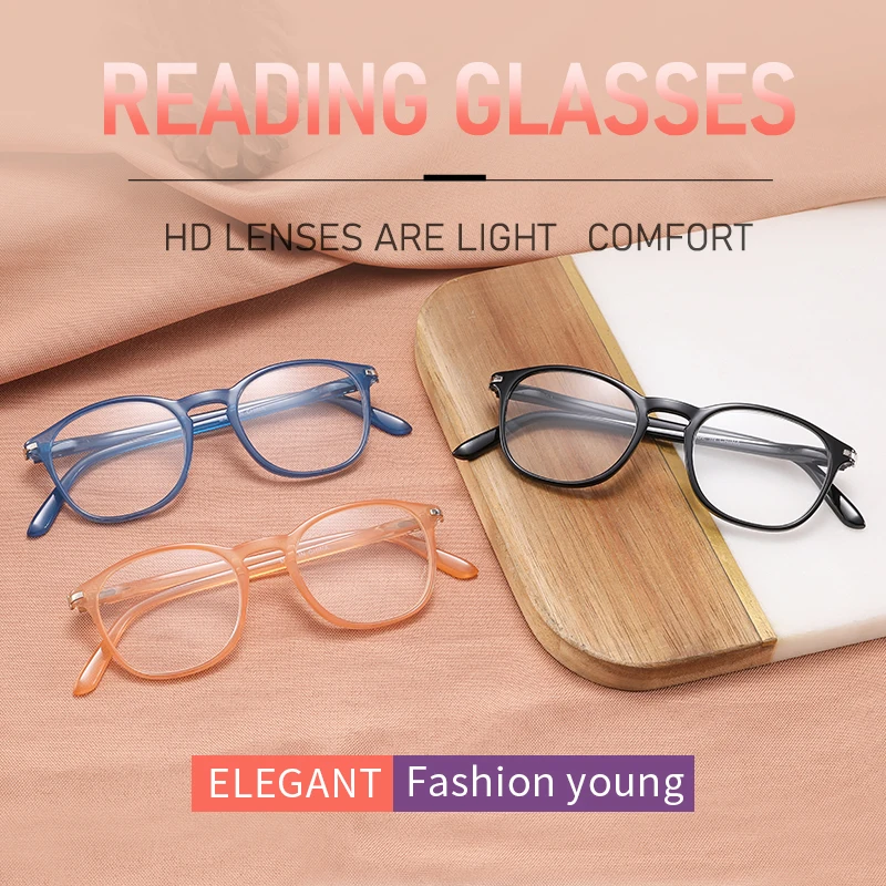

KAEDEK Reading Glasses Spring Hinge Classic Print Flower Frame Men and Women HD Reader Eyeglasses Diopter 1.0-3.5