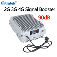 lintratek 90db 2g 3g 4g signal booster 800 850 900 1800 2100 mhz powerful repeater amplifier outdoor booster agc mgc