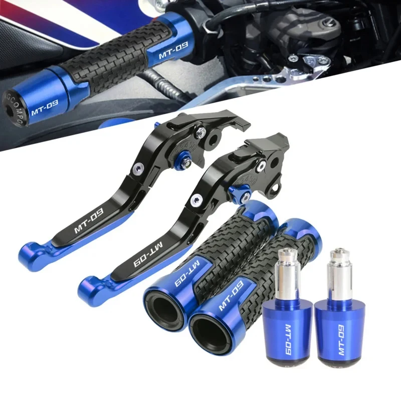 Фото Для мотоциклов YAMAHA MT-09 FZ-09 MT09/SR 2014-2019, FJ-09, MT-09 Tracer 2015-2019, 2016, 2017: рычаги тормоза и сцепления, рукоятки руля №2