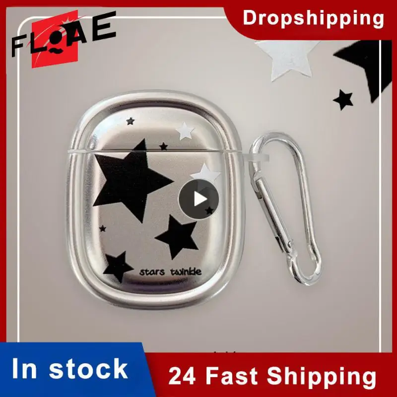 

Effectively Defend Against Collisions Simple Anti Drop Earphone Case Durable Perfect Fit Keychain Silicone Sleeve Convenient Tpu