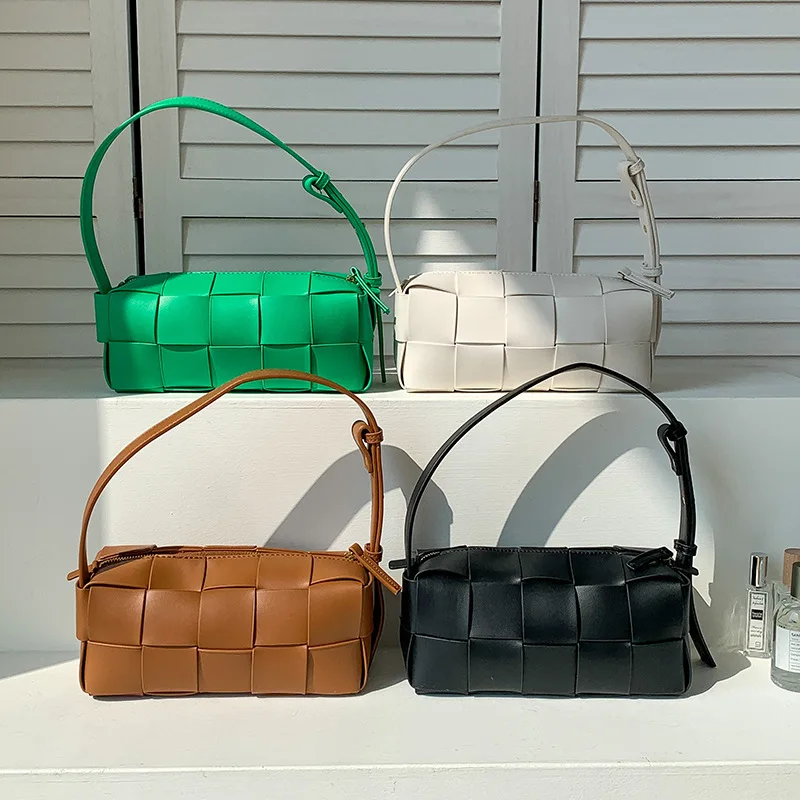 

Designer Bag for Women Brick Cassette Woven Handbag Luxury Purse PU Leather Shoulder Bag 2023 Newest Fashion Trendy Style