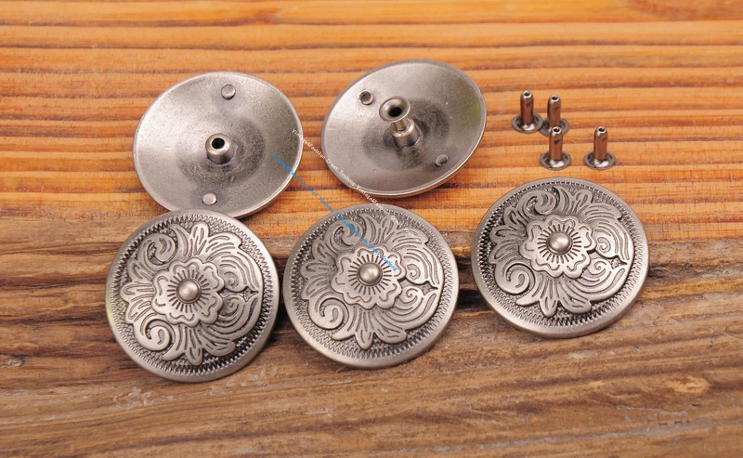 F13 Лот 10 шт. крутой щит шипы набор Conchos Rivetback очаровательный Байкерский стиль кожаная искусственная кожа (art.: 796e45d24) - 796e45d24