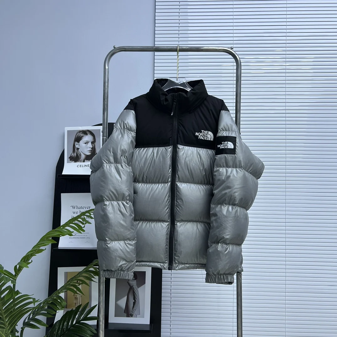 Пуховик The North Face ветрозащитный против пятен Тонкая посадка Зимняя утепленная