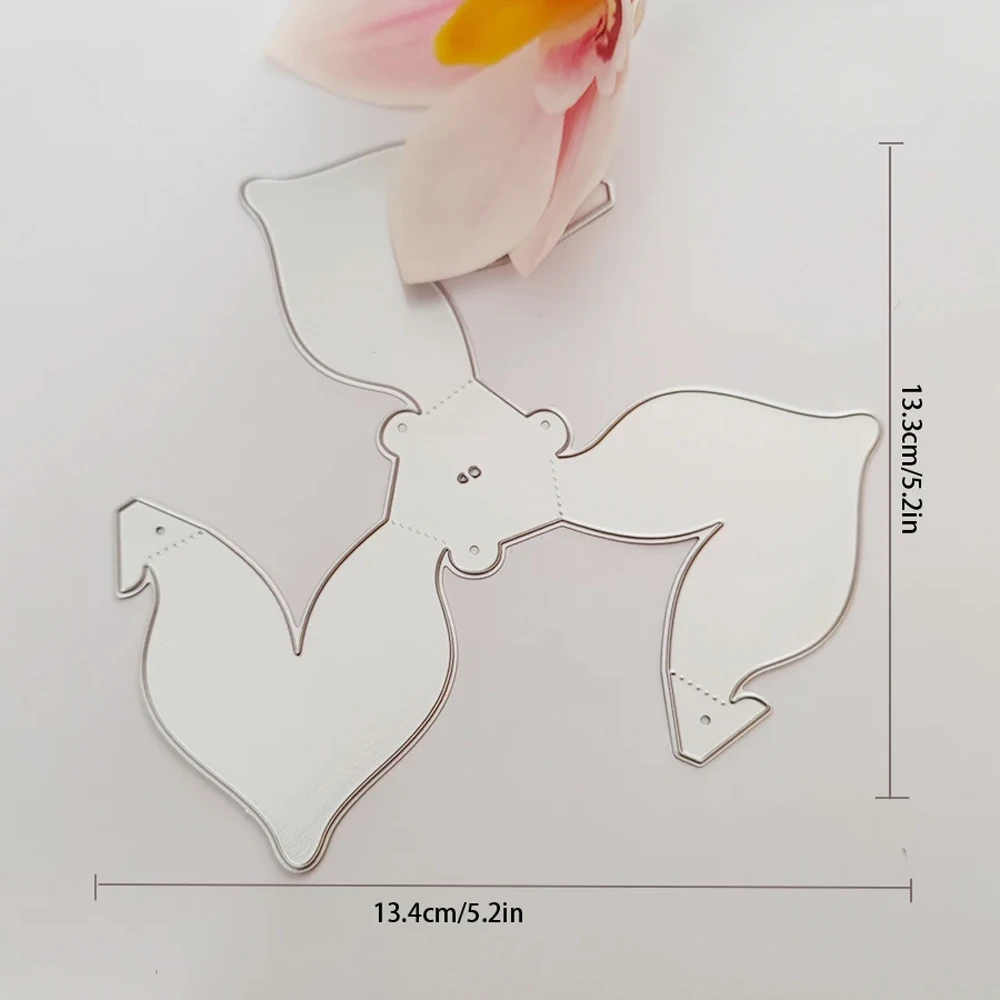 Новинка 2024 металлические Вырубные штампы с рисунком сделай сам скрапбукинг