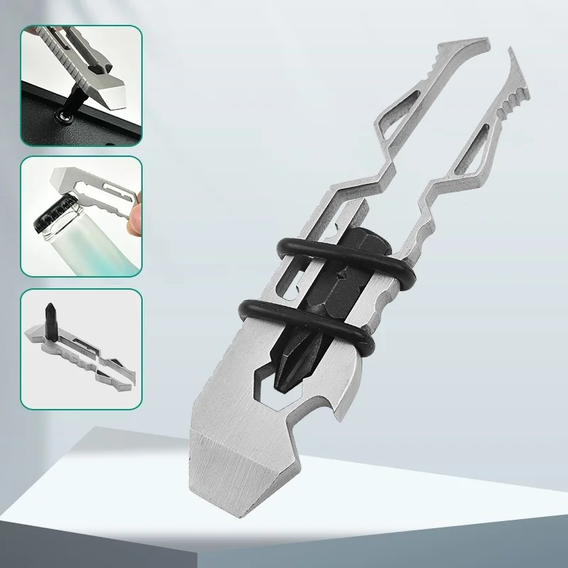 

6 в 1, карманный гаечный ключ из нержавеющей стали