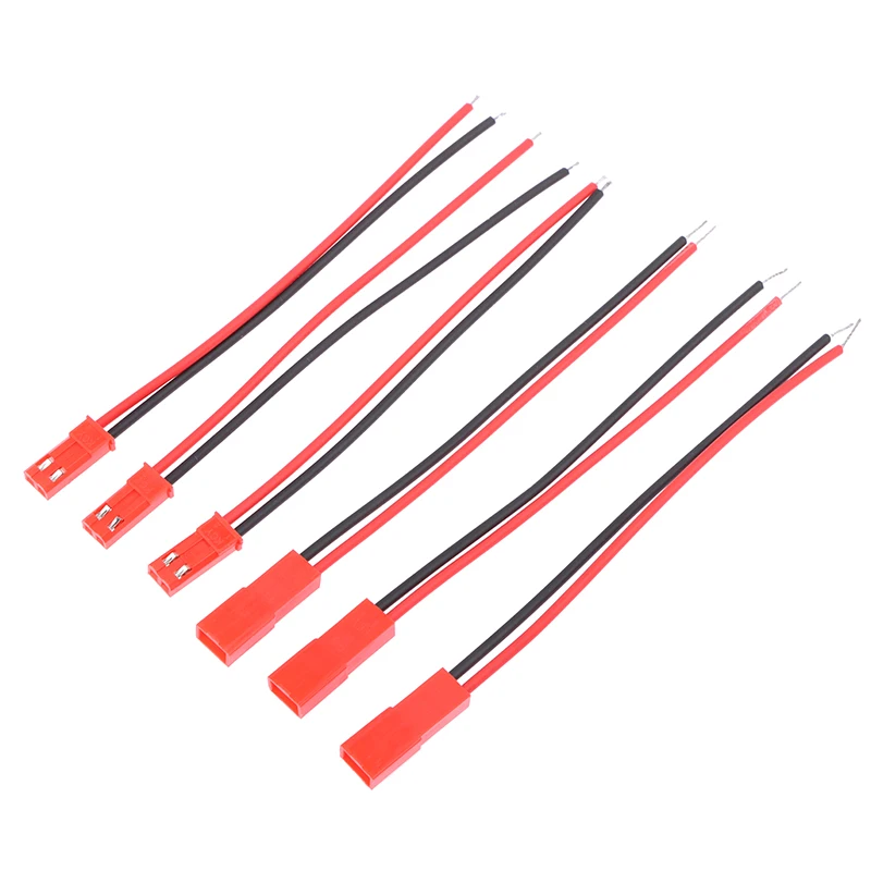 Штекерный и гнездовой разъем 100 мм 10 шт. кабель JST для самостоятельной сборки