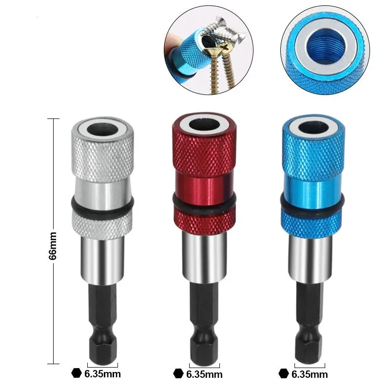 

Inch Hex Sets Screwdriver Bits Magnetic Driver Shank For Drill 1/4 Bit Extension Hex With Electric Bits Screwdriver Bar Holder