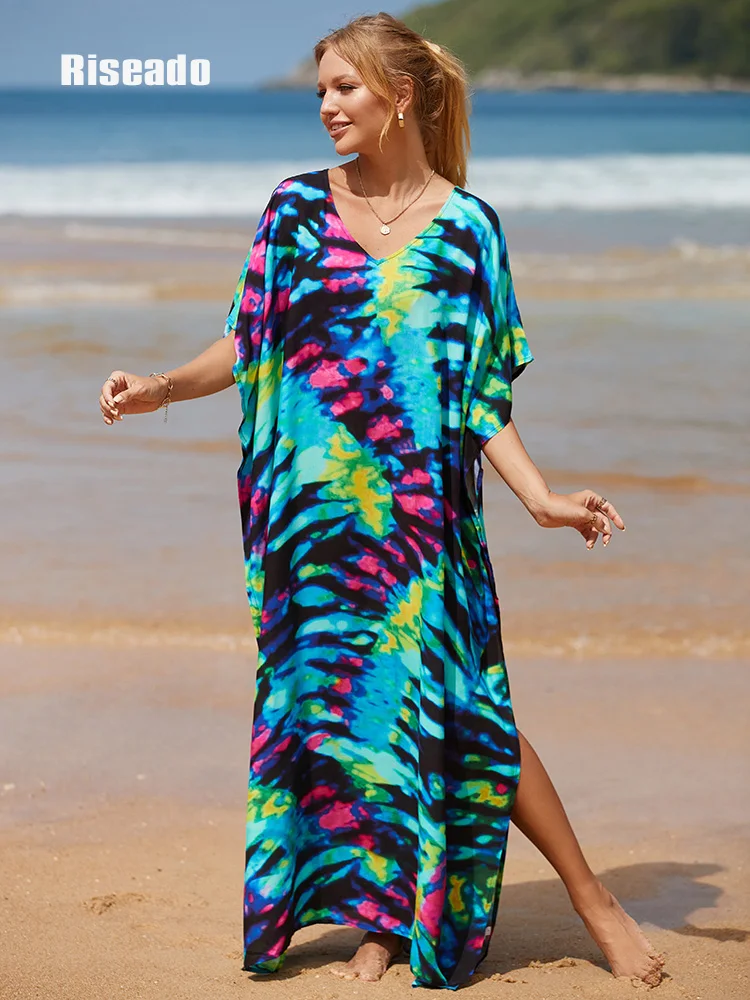 

Накидки, Пляжное платье макси для женщин, длинный кафтан, пляжная одежда, женская одежда, новинка 2023