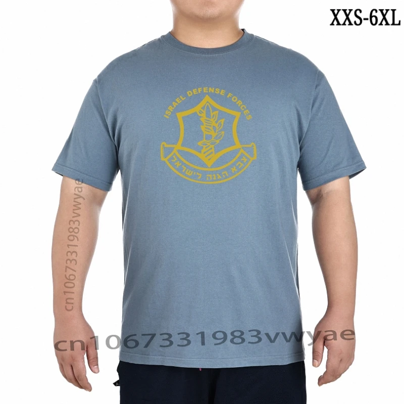 

Мужские футболки высшего качества с круглым вырезом, футболка Gottee Idf З, армия Израиля, военные силы обороны, футболка