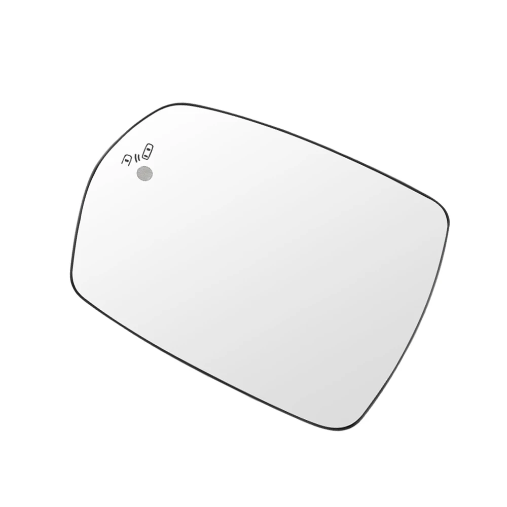 

Автомобильное боковое зеркало заднего вида с подогревом, стекло для слепых зон, левое/правое, белое для Ford Edge 2015, 2016, 2017, 2018, 2019, 2020 2021, версия для США