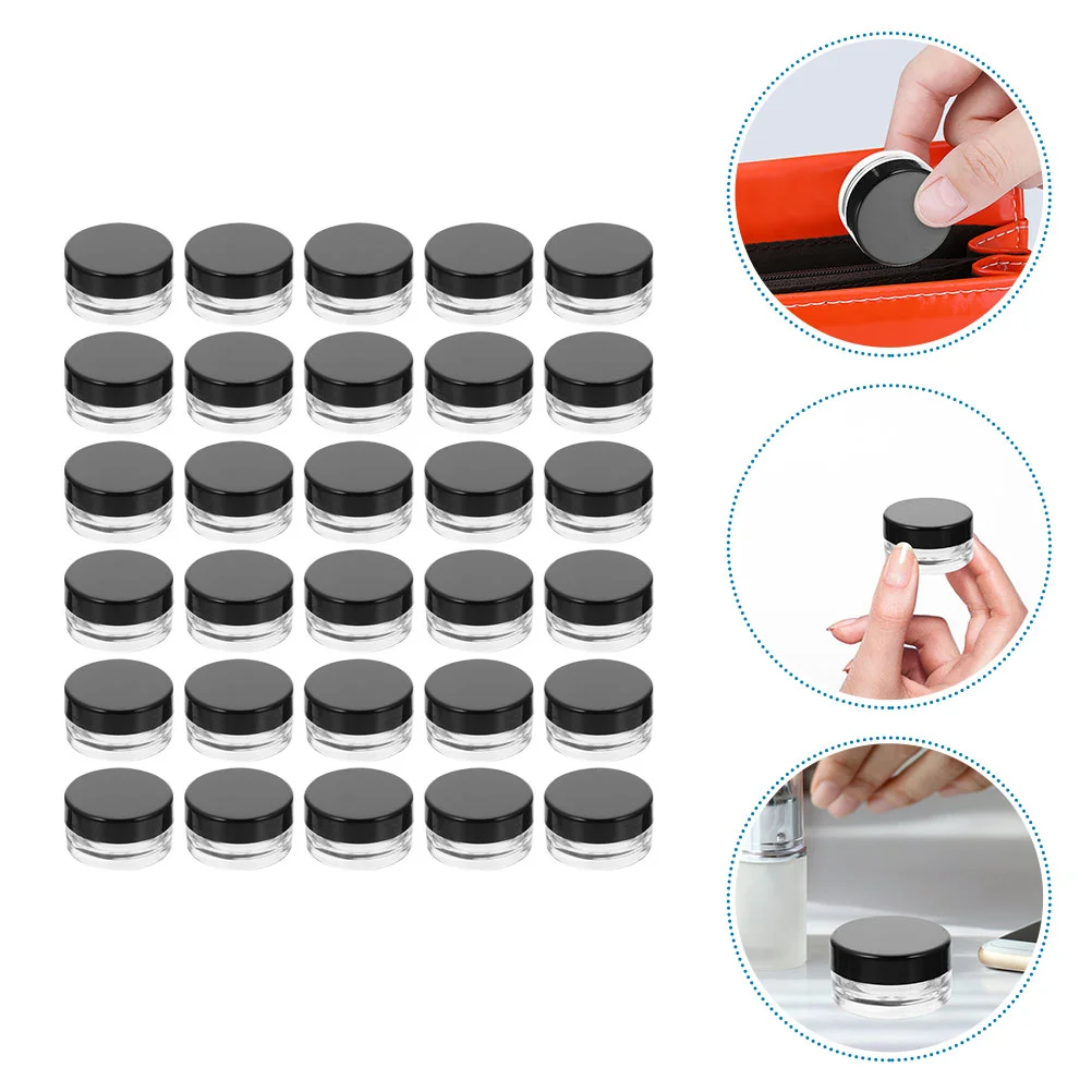 

55Pcs Empty Cream Jars Facial Mask Containers Refillable Cream Jars with Lids