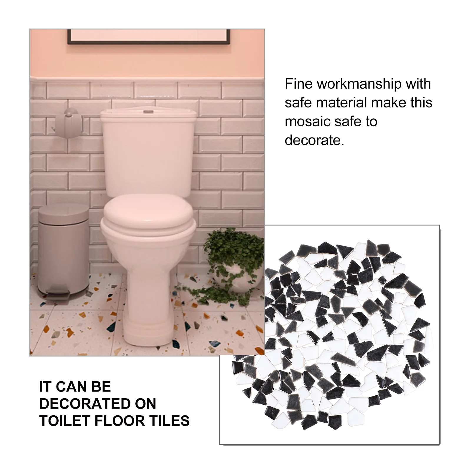 Плитка керамическая белая 200 г