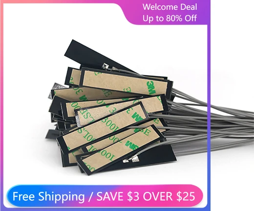 

10PCS/LOT TX2400-PCB-5010 CDEBYTE PCB Antenna 2.4GHz IPEX Interface 50Ω Resistance Gain 2.0dBi 2.4G