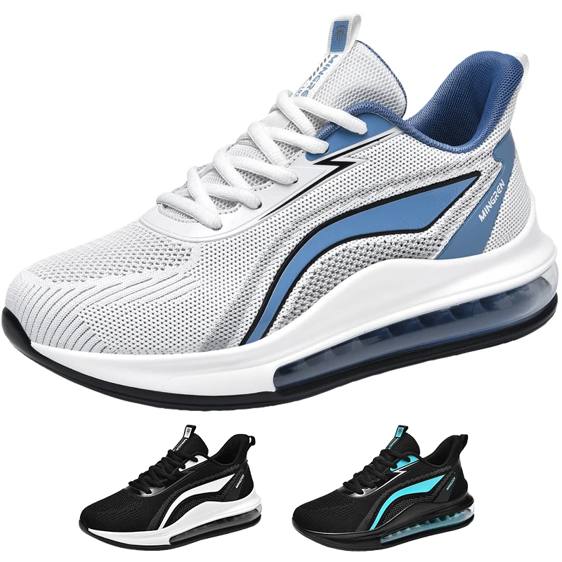 Men's Comfortable Breathable Casual Sneakers Adult Teenagers Outdoor Running Shoes Walking Shoes School Sports Shoes 39-45