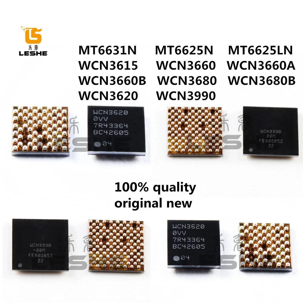 Набор микросхем WCN3660 WCN3660A WCN3660B WCN3680 WCN3680B WCN3620 MT6631N MT6625N MT6625LN WCN3615 10 шт. новинка 100% |
