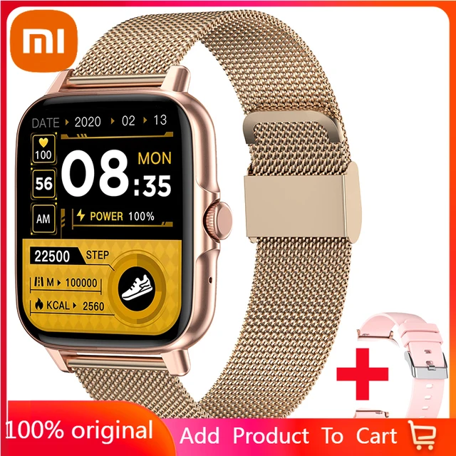 

Смарт-часы Xiaomi NFC для мужчин и женщин, Модные Смарт-часы для Huawei, IPhone, телефона, фитнес-трекера, Bluetooth, звонков